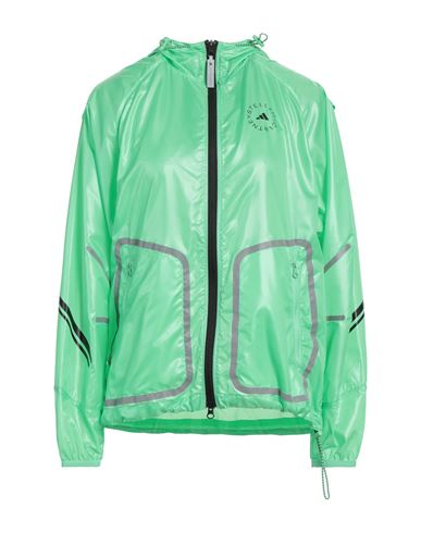 Adidas By Stella Mccartney Woman Jacket Green Size L Recycled Polyester