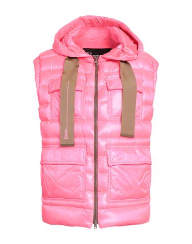 Herno Woman Down Jacket Fuchsia Size 2 Polyamide In Pink