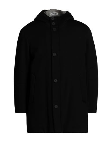 Esemplare Man Coat Black Size 38 Viscose