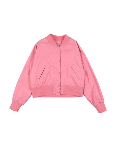 Shop Pinko Up Toddler Girl Jacket Pink Size 7 Polyurethane, Viscose