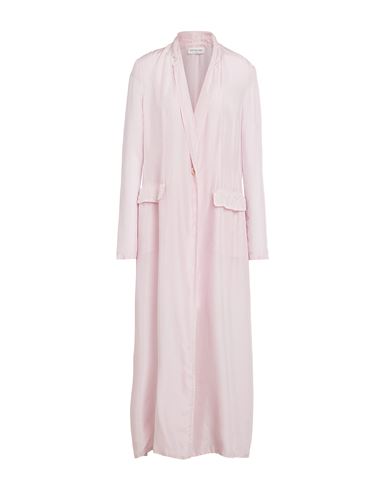 Dries Van Noten Woman Overcoat Pink Size 8 Silk
