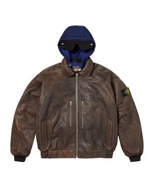 Supreme Stone Island Denim Trucker Jacket Reflective Men's - FW23 - US