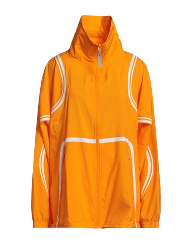Adidas By Stella Mccartney Woman Jacket Orange Size M Recycled Polyester