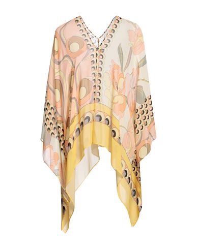 Clips Woman Cape Pastel Yellow Size Onesize Viscose In Multi