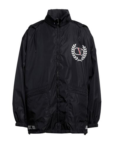 Valentino Garavani Man Jacket Black Size 40 Polyamide