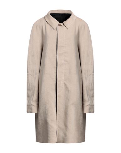 Maison Margiela Woman Overcoat & Trench Coat Beige Size 14 Cotton, Acetate