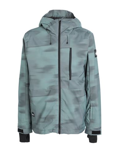 Quiksilver Qs Giacca Snow Mission Printed Jk Man Jacket Military Green Size Xl Polyester