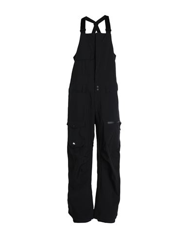 Shop Quiksilver Qs Pantalone Snow Utility Bib Man Snow Wear Black Size Xl Polyester