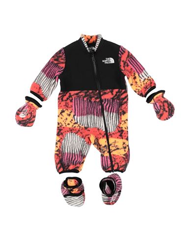 THE NORTH FACE THE NORTH FACE BABY DENALI ONE PIECE SET NEWBORN SNOW WEAR BLACK SIZE 3 POLYESTER, NYLON