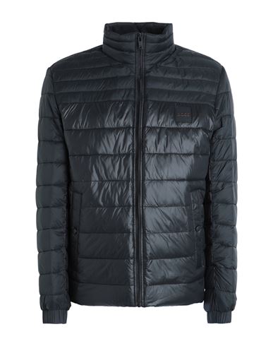 Hugo Man Jacket Black Size 42 Recycled Polyamide