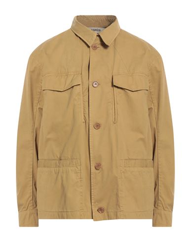 Aspesi Man Jacket Camel Size Xl Cotton In Beige