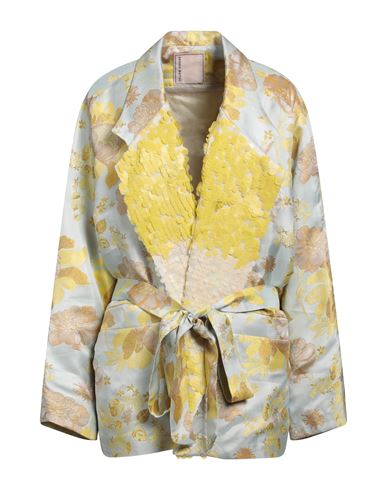 Antonio Marras Woman Blazer Yellow Size 6 Polyester, Acetate