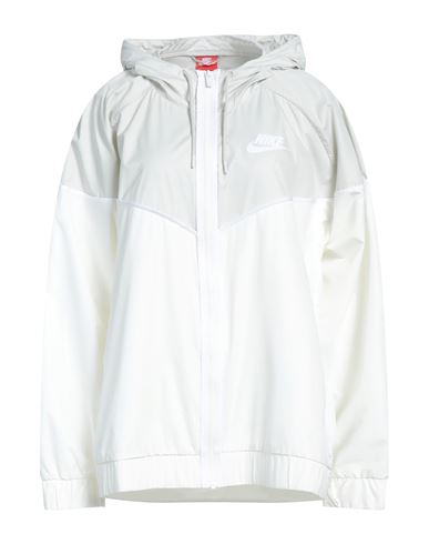 Nike Woman Jacket Light Grey Size 3xl Polyester