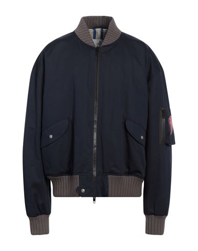 Vivienne Westwood Man Jacket Midnight Blue Size Xl Cotton, Virgin Wool, Acrylic, Polyester