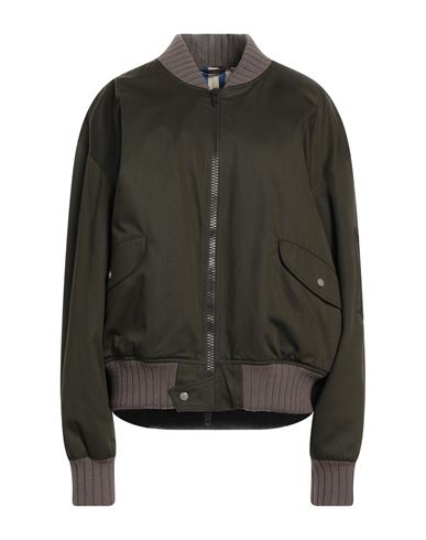 Vivienne Westwood Man Jacket Dark Green Size M Cotton, Virgin Wool, Acrylic, Polyester