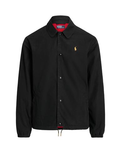 Polo Ralph Lauren Lunar New Year Dragon Coach Jacket Man Jacket Black Size L Cotton In Polo Black