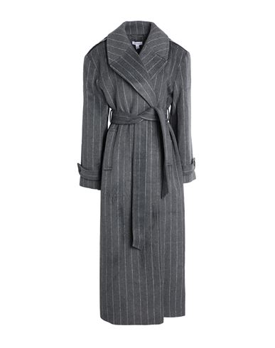 Topshop Woman Coat Grey Size 4 Synthetic Fibers, Wool, Cotton