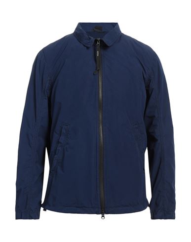 Aspesi Man Jacket Navy Blue Size Xl Polyester, Polyamide