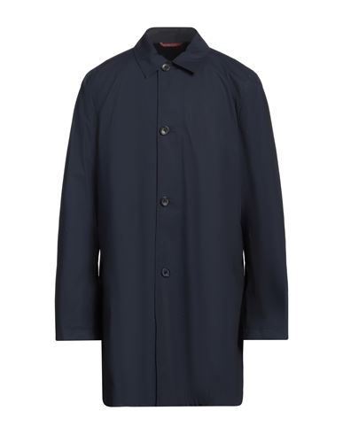 Ps By Paul Smith Ps Paul Smith Man Overcoat & Trench Coat Navy Size Xl Cotton