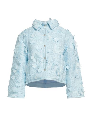 Shop Collina Strada Woman Jacket Sky Blue Size M Polyester