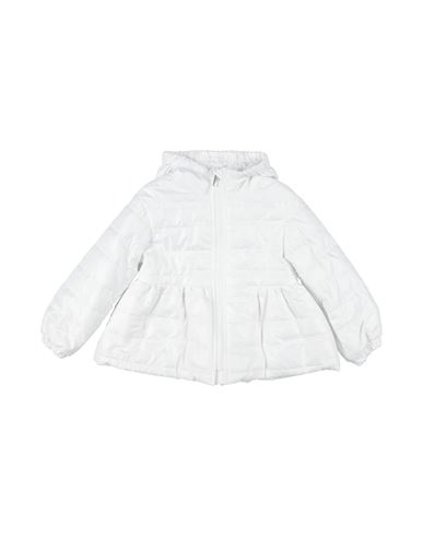 Shop Monnalisa Toddler Girl Jacket White Size 3 Polyester, Polypropylene