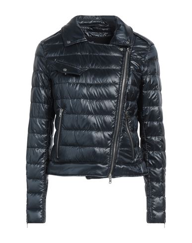 Herno Woman Puffer Midnight Blue Size 8 Polyamide