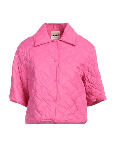 Kate By Laltramoda Woman Down Jacket Fuchsia Size L Polyester In Pink