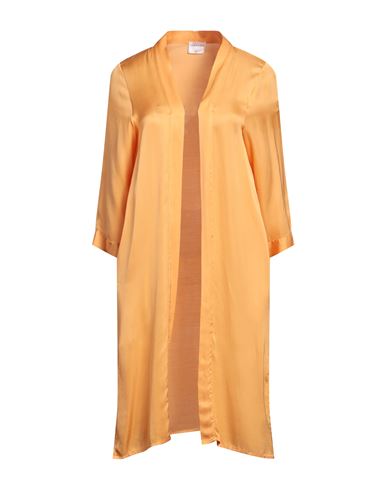 Anonyme Designers Woman Overcoat Orange Size 10 Viscose