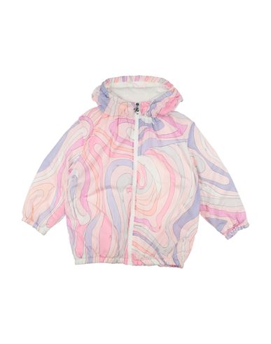 Shop Pucci Toddler Girl Jacket Pink Size 4 Polyamide