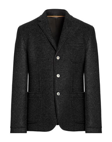 Manuel Ritz Man Blazer Lead Size 44 Viscose, Acrylic, Polyester, Virgin Wool, Elastane In Grey
