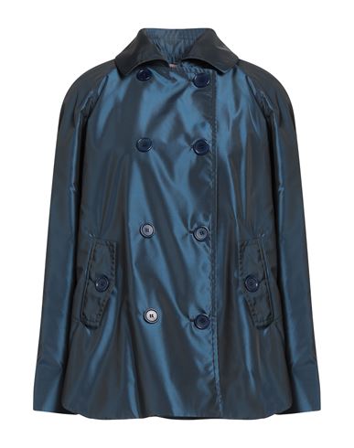 BARDOT BARDOT WOMAN OVERCOAT & TRENCH COAT NAVY SIZE 8 POLYESTER