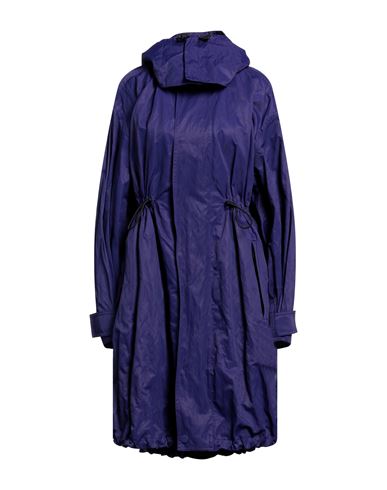 Shop Bottega Veneta Woman Overcoat & Trench Coat Purple Size S Polyamide, Cotton, Metallic Fiber, Acrylic