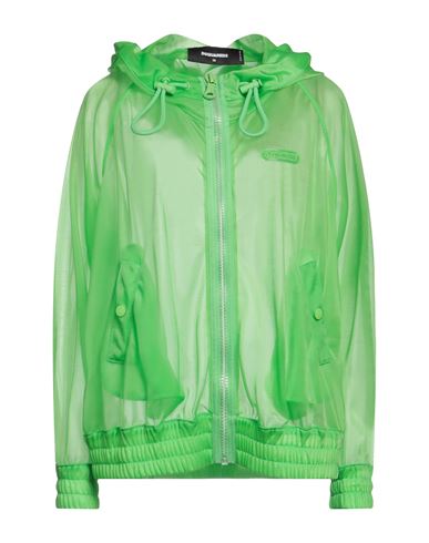 Dsquared2 Woman Jacket Light Green Size 4 Polyamide