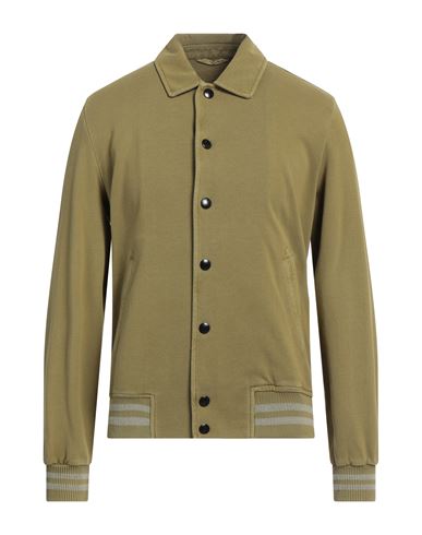 Circolo 1901 Man Jacket Military Green Size L Cotton