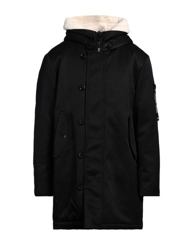 Peuterey Man Puffer Black Size Xxl Wool, Polyamide