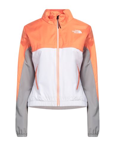 Shop The North Face Woman Jacket Apricot Size L Polyester In Orange