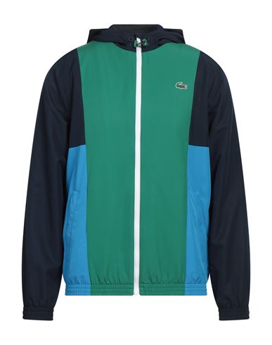 Lacoste Sport Man Jacket Green Size 40 Polyester