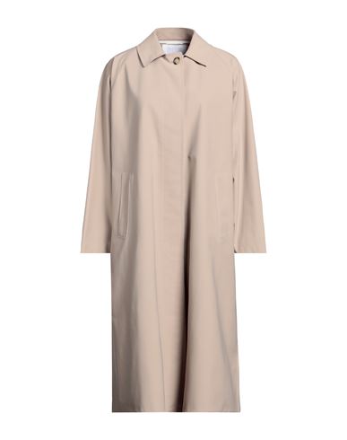Harris Wharf London Woman Overcoat Camel Size 8 Polyester In Beige