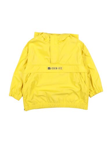 Dolce & Gabbana Toddler Boy Jacket Yellow Size 5 Polyester In Yellow
