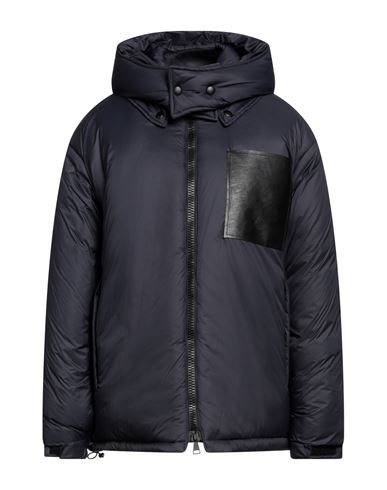 Shop N°21 Woman Puffer Midnight Blue Size L Polyamide, Polyurethane Coated, Polyester