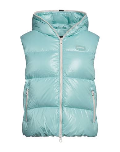Duvetica Woman Down Jacket Light Blue Size 6 Polyester