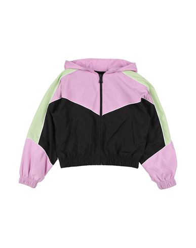 Shop Msgm Toddler Girl Jacket Pink Size 6 Polyester