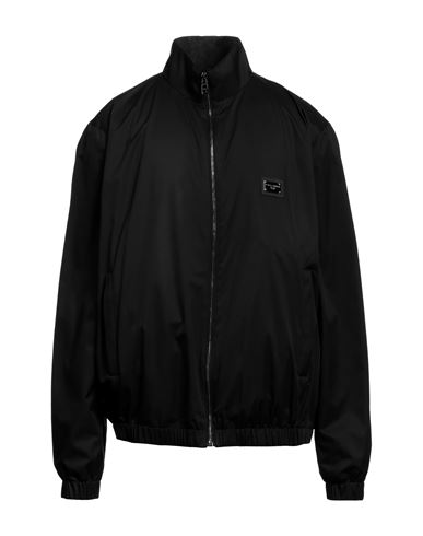 Dolce & Gabbana Man Jacket Black Size 46 Polyester