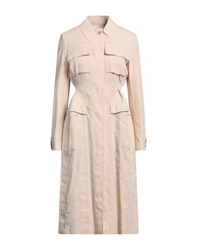 Shop Golden Goose Woman Overcoat & Trench Coat Beige Size S Cotton
