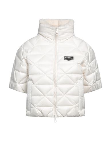 Duvetica Woman Down Jacket Ivory Size 6 Polyamide, Polyester In White