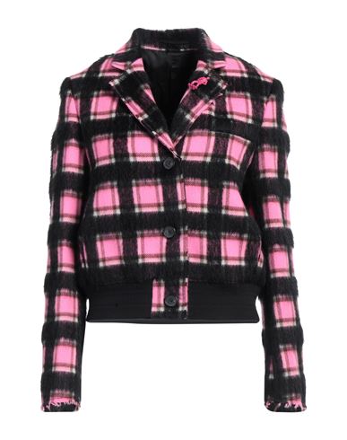 Golden Goose Woman Jacket Fuchsia Size S Wool, Alpaca Wool, Mohair Wool, Polyamide In Pink