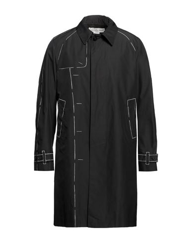 Shop Golden Goose Man Overcoat & Trench Coat Lead Size M Viscose In Grey