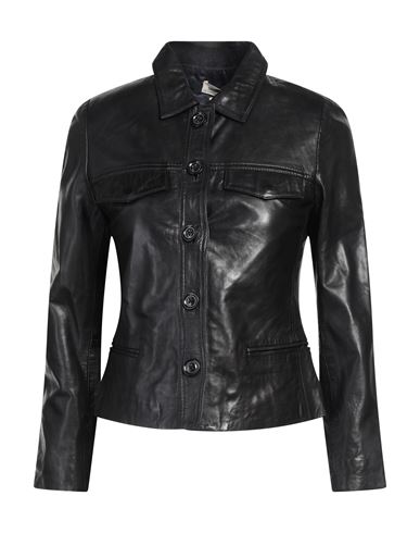 Zadig & Voltaire Woman Jacket Black Size Xs Lambskin