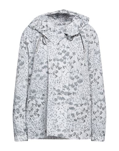 Giorgio Armani Woman Jacket Light Grey Size 8 Polyamide