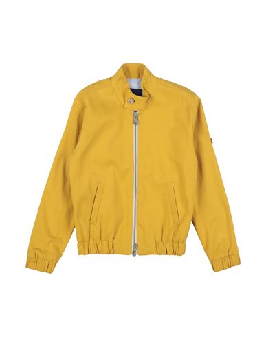 Shop Harmont & Blaine Toddler Boy Jacket Mustard Size 6 Cotton, Elastane In Yellow